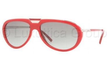 Image of DKNY DY4070 Bifocal Prescription Sunglasses DY4070-348511-5815 - Lens Diameter: 58 mm, Frame Color: Red