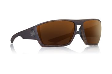 Image of Dragon Cutback H2O Sunglasses- Mens, Woodgrain/Copper Ion, 35144-Woodgrain/Copper Ion