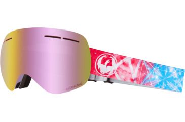 Image of Dragon X1S Goggles, Galaxy/Lumalens Pink Ion, 286037018400