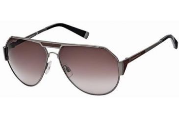 Image of DSquared DQ0062 Sunglasses - Shiny Gun Metal Frame Color