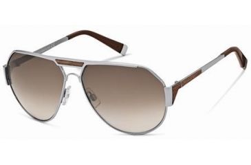 Image of DSquared DQ0062 Sunglasses - Shiny Light Ruthenium Frame Color