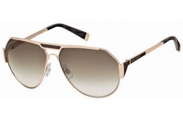 Image of DSquared DQ0062 Sunglasses - Shiny Rose Gold Frame Color