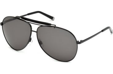Image of DSquared DQ0082 Sunglasses - Shiny Black Frame Color, Smoke Lens Color