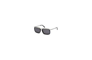 Image of DSquared DQ0117 Sunglasses - Shiny Black Frame Color, Smoke Lens Color