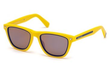 Image of DSquared DQ0169 Sunglasses - Shiny Yellow Frame Color