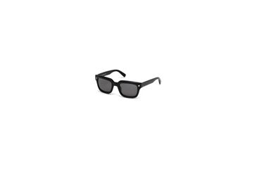 Image of DSquared DQ0238 Sunglasses - Shiny Black Frame Color, Smoke Lens Color
