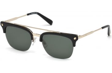 Image of DSquared DQ0250 Sunglasses - Shiny Black Frame Color