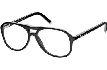 Image of DSquared DQ5075 Progressive Prescription Eyeglasses - Frame 001, Size 54 DQ507554001