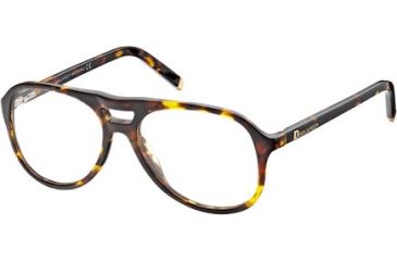Image of DSquared DQ5075 Progressive Prescription Eyeglasses - Frame 055, Size 54 DQ507554055