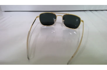 Image of EDEMO AO Original Pilot Sunglasses, Gold Frame, 52 mm Gray SkyMaster Glass Lenses, Standard Temple, Polarized, 738921549406, EDEMO1