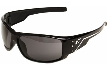 Image of Edge Eyewear Caraz Safety Glasses Black Frame Smoke Lens Hz116