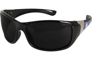 Image of Edge Eyewear Civetta Aurora Series, Black w/Plaid YC116-A3