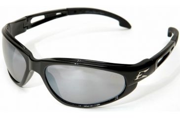 Image of Edge Eyewear Dakura-Black / Silver Mirror Lens with Gasket GSW117