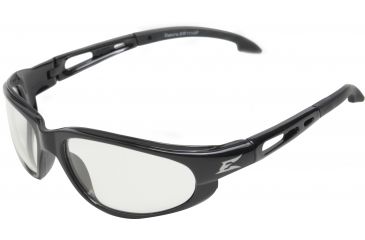 Image of Edge Eyewear Dakura Safety Glasses Black Frame Clear Lens Sw111