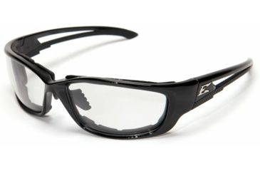 Image of Edge Eyewear Kazbek Islander Fit-Black / Clear Lens with Gasket GSK111-IFT