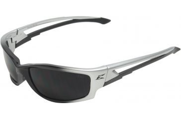 Image of Edge Eyewear Kazbek Safety Glasses Black Frame Smoke Lens Sk116