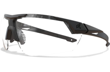 Image of Edge Eyewear Phantom Rescue Shooting Glasses, Black Frame, Clear Vapor Shield Lenses, Standard, PR11VS