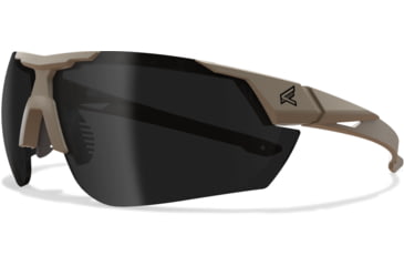 Image of Edge Eyewear Phantom Rescue Shooting Glasses, Tan499 Frame, G-15 Vapor Shield Lenses, Standard, PR27VS