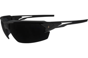 Image of Edge Eyewear Pumori - Matte Black Frame / Polarized Vapor Shield Smoke Lenses, Black Frame, TXP416VS