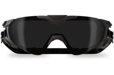 Image of Edge Eyewear Super 64 - Black Frame / G-15 Vapor Shield Lenses / TPR Gasket, Black Frame, XSS61-G15-TPR