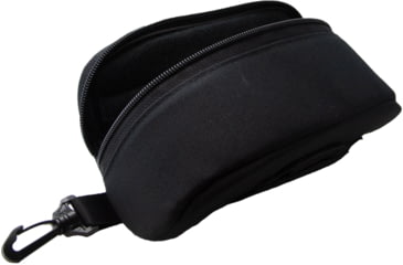 Image of Edge Eyewear Tactical MOLLE Compatible Eyewear Case, Black, One Size, 9818