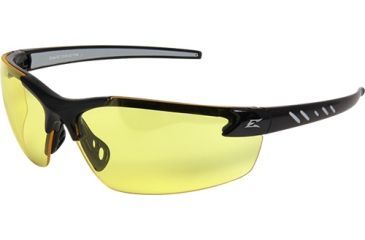 Image of Edge Eyewear Zorge G2 Safety Glasses Black Frame / Yellow Vapor Shield Lenses, Universal DZ112VS-G2