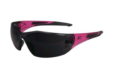 Image of Edge Safety Delano G2 Pink Series Safety Glasses,Pink Frame,Smoke Lens, SD156-G2