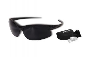 Image of Edge Tactical Sharp Edge Thin Temple 2-Lens Kit , Black Frame, Clear, G-15 Lens, SSE2K-2TT