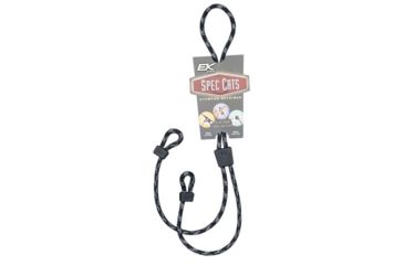 Image of EK Ekcessories Spec Cats Eyewear Retainer-Black/Gray
