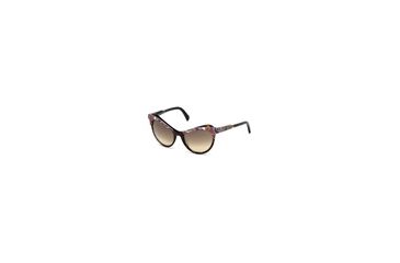 Image of Emilio Pucci EP0035 Sunglasses - Dark Havana Frame Color