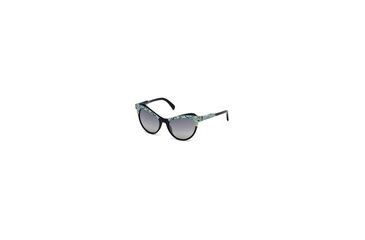 Image of Emilio Pucci EP0035 Sunglasses - Shiny Black Frame Color