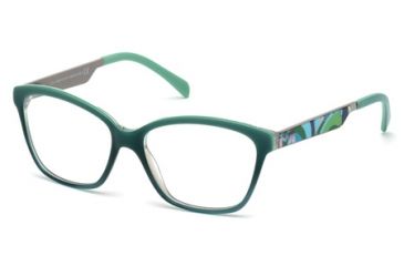 Image of Emilio Pucci EP5011 Eyeglass Frames - Dark Green Frame Color