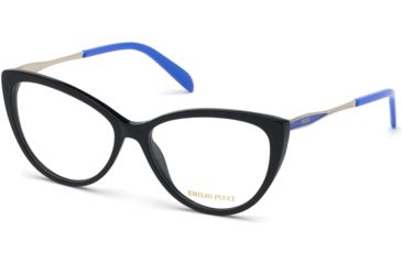 Image of Emilio Pucci EP5101 Eyeglass Frames - Shiny Black Frame Color