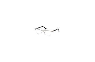 Image of Ermenegildo Zegna EZ5077 Eyeglass Frames - Shiny Dark Ruthenium Frame Color