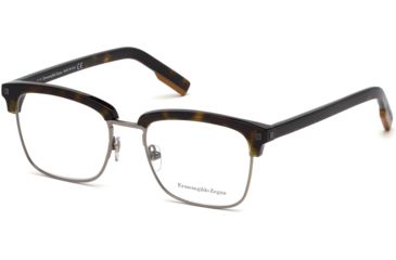 Image of Ermenegildo Zegna EZ5139 Eyeglass Frames - Dark Havana Frame Color