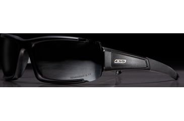 Image of ESS CDI MAX 9.11 Sunglasses - Black Frame/Mirrored Silver Lenses