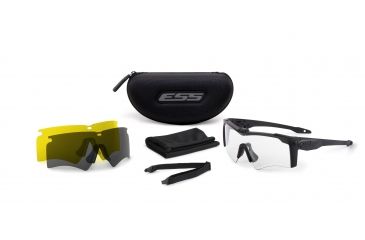 Image of ESS Crossbow AF 3LS Shooting Glasses, Black, EE9020-07