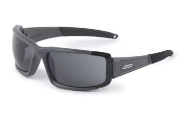 Image of ESS CDI Max Ballistic Sunglasses, Matte Dark Gray Frame, Smoke Gray Lens, Medium / Large Fit, EE9003-02