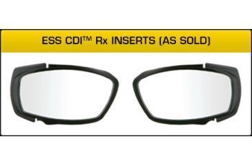 Image of ESS CDI RX Inserts 740-0312 w/ RX Prescription for CDI Sunglasses