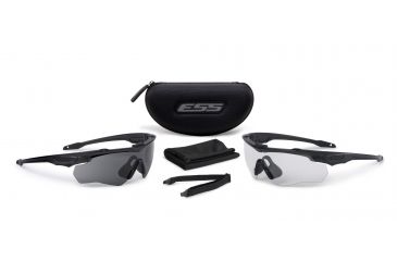 Image of ESS CrossBlade 2X Shooting Glasses, Black, EE9032-03