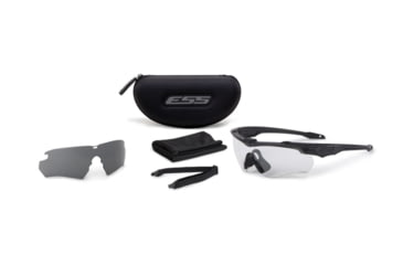 Image of ESS CrossBlade NARO Blk 3LS Laser LPL-5+ Safety Glasses, Black, Unisex, EE9034-19