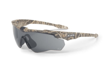 Image of ESS Crossblade STD RealTree MAX7 Sunglasses, Camo Frame, Gray/Clear/HI-DEF Copper Lenses, EE9032-25