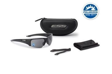 Image of ESS Crowbar Polar Sunglasses Kit, Black Frame, Small-to-Medium EE9019-03