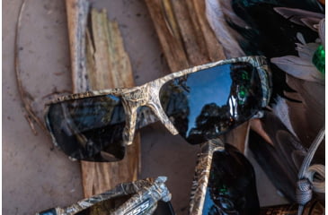 Image of ESS Crowbar RealTree MAX7 Sunglasses, Camo Frame, Gray/Clear/Mirrored Copper Lenses, EE9019-19