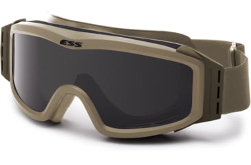 Image of ESS Profile NVG Goggles w/Clear &amp; Smoke Gray Lenses, Tan 499, 740-0127