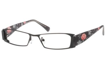 Image of Exces 3064 Progressive Prescription Glasses with Black Rose 54 Frame 3064 54