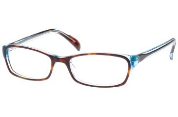 Image of Exces 3072 Progressive Prescription Glasses with Tortoise Light Blue 179 Frame 3072 179