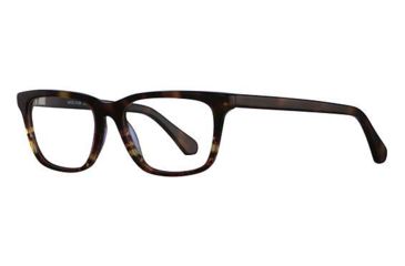 Image of Exces 3136 Single Vision Prescription Eyeglasses, Tortoise/Red Frame, EX3136802SV