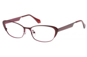 Image of Exces Montage 5002 Eyeglasses - Red-Wine Frame w/ Clear Lenses,Size 50-16-135 5002-914