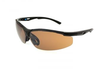 Image of Extreme Optiks EOG 4 Sunglasses, Matte Black Frame, Smoke HD with Blue Mirror Flash Lens, 10218623.FGX